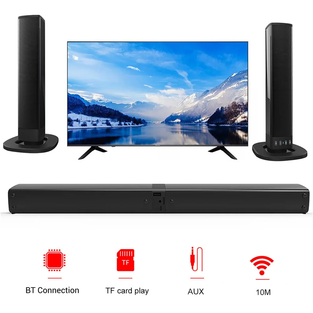 Home Bar And Theater - Wireless Bluetooth TV Sound Bar 2