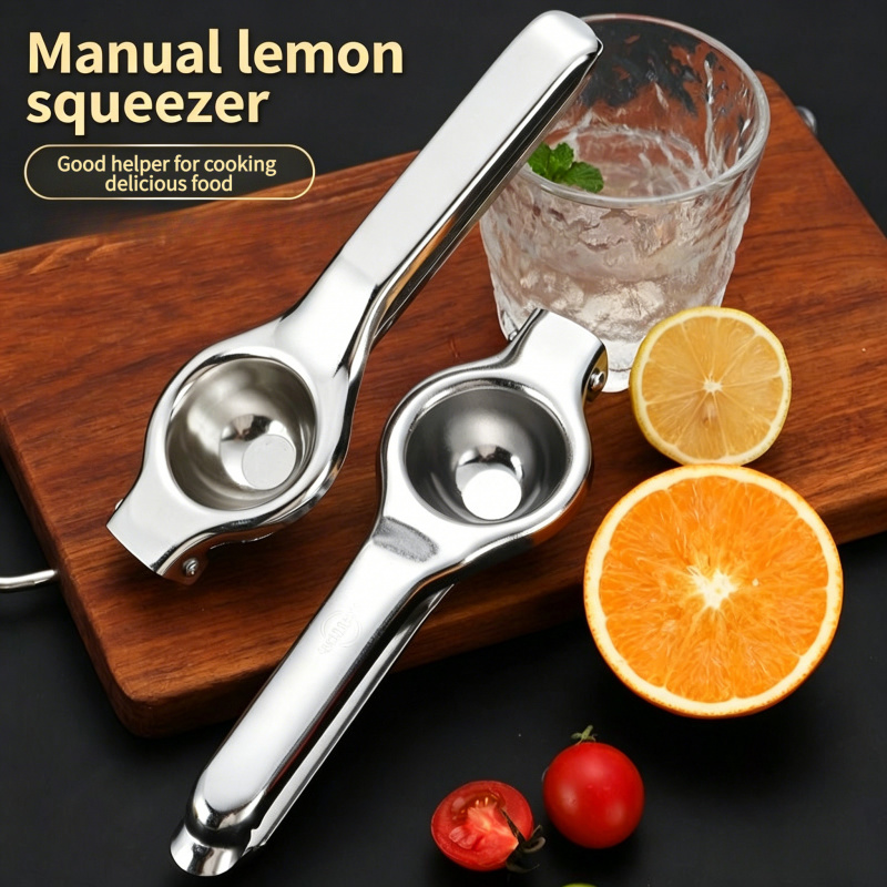 Citrus Juicer Bar - 1pc Stainless Steel Manual Lemon Juicer,