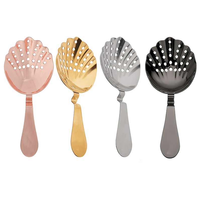 Bitters Bottle Set - Bar Strainer Shell Shape Strainer Cocktail