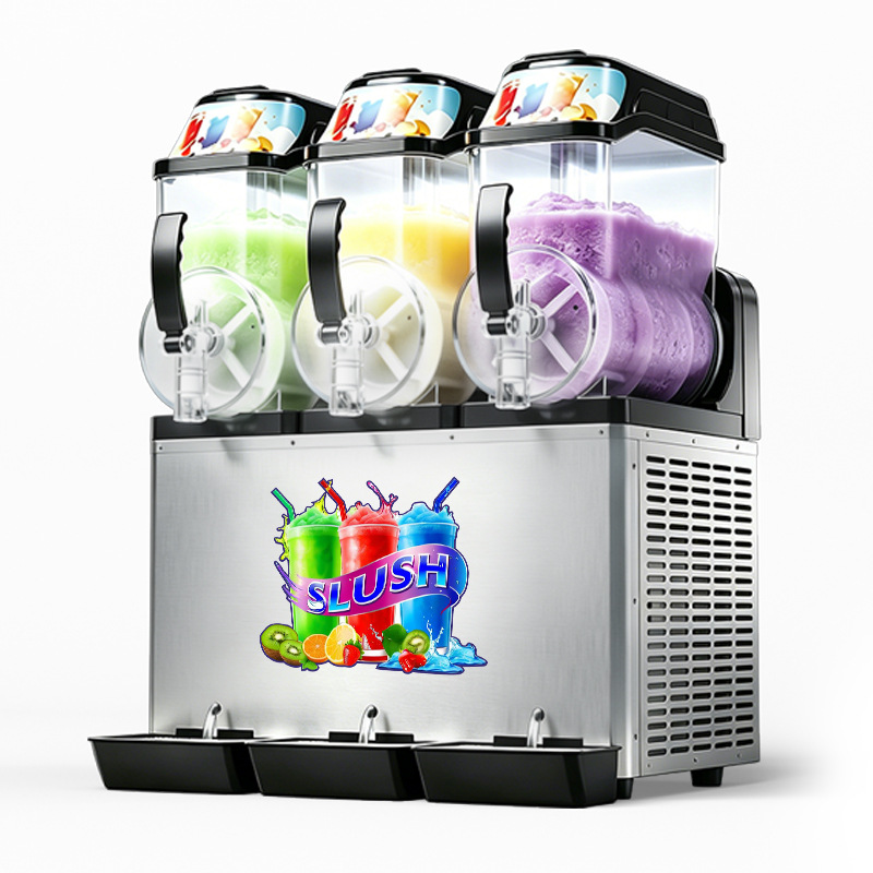 Citrus Juicer Bar - Commercial Slush Machine 1/2/3 Tank Frozen