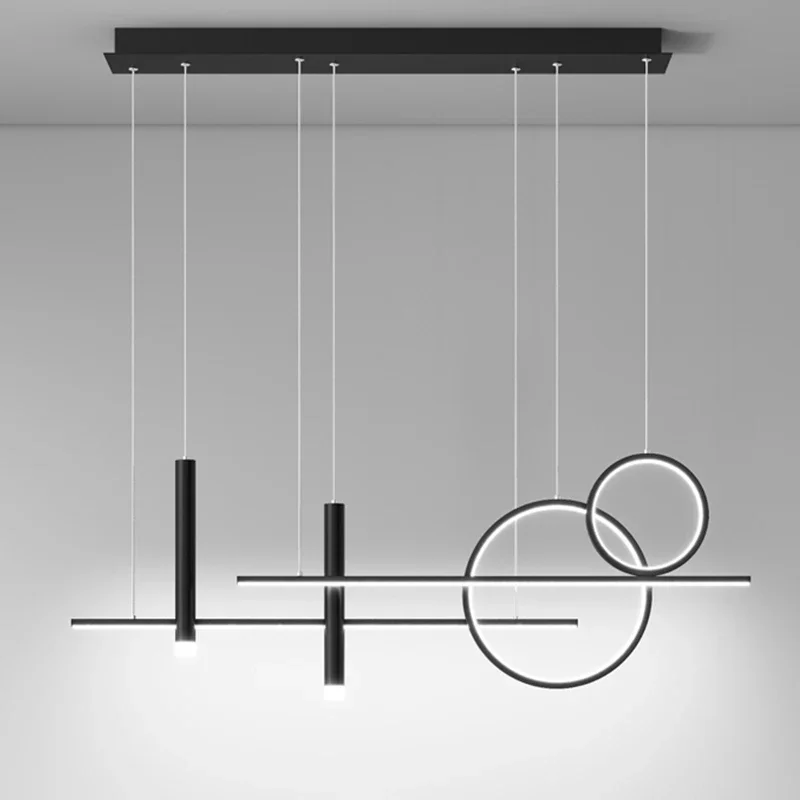 Home Bar And Counter - Modern Led Simple Pendant Lights Fixture