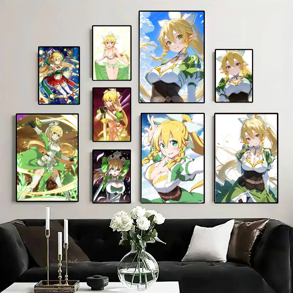 Home Bar Word - Leaf Animation S-Word A-Art O-Online Posters