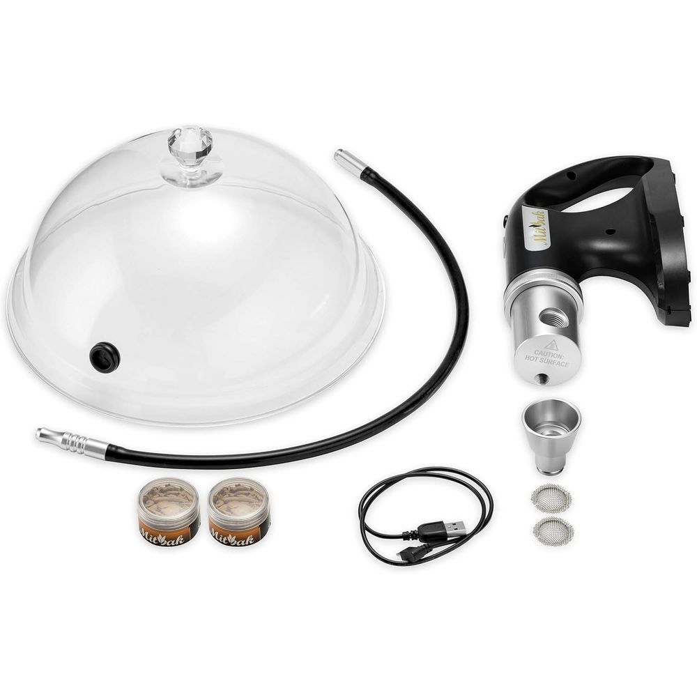 Portable Smoking Kit with Dome - Smoking Gun Kit avaliação e preço