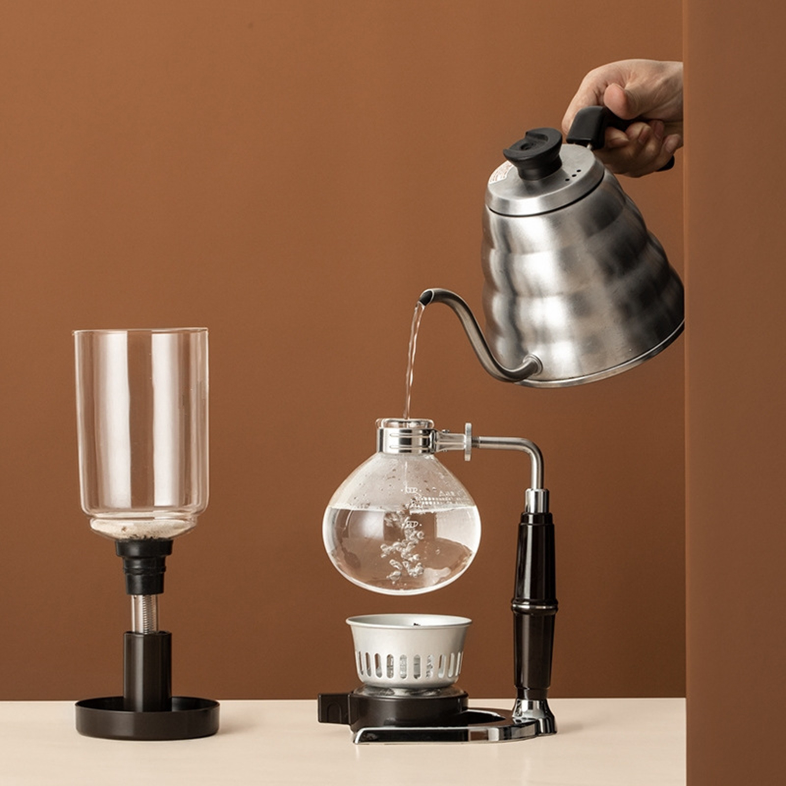 Siphon Coffee Maker 3/5 Cups V - Home Bar Setup avaliação e preço