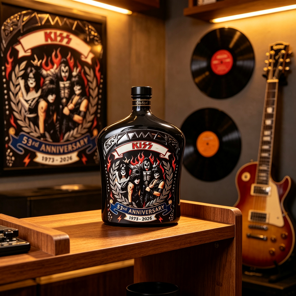 1973-2026 KISS Heavy Metal Roc - Home Bar And Counter avaliação e preço