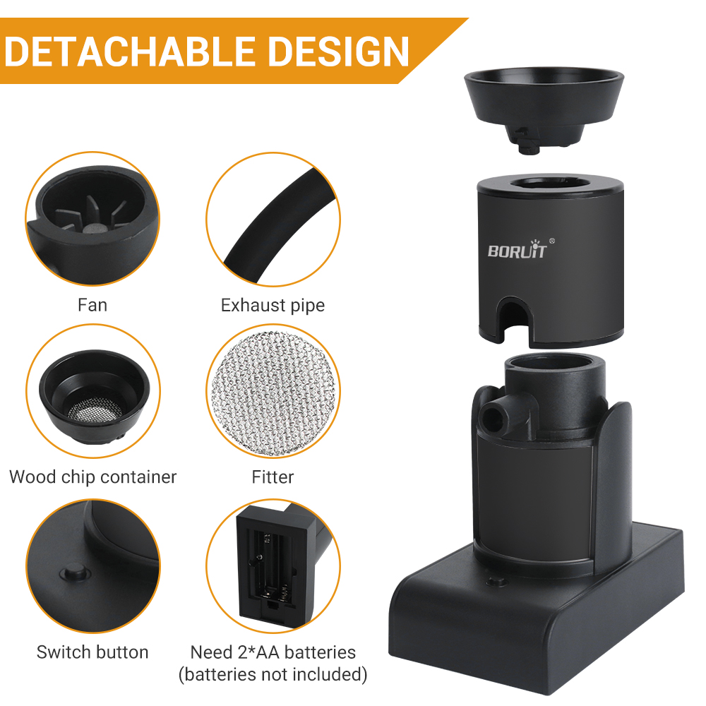 BORUiT SK305 Smoke Infuser Por - Smoking Gun Kit avaliação e preço