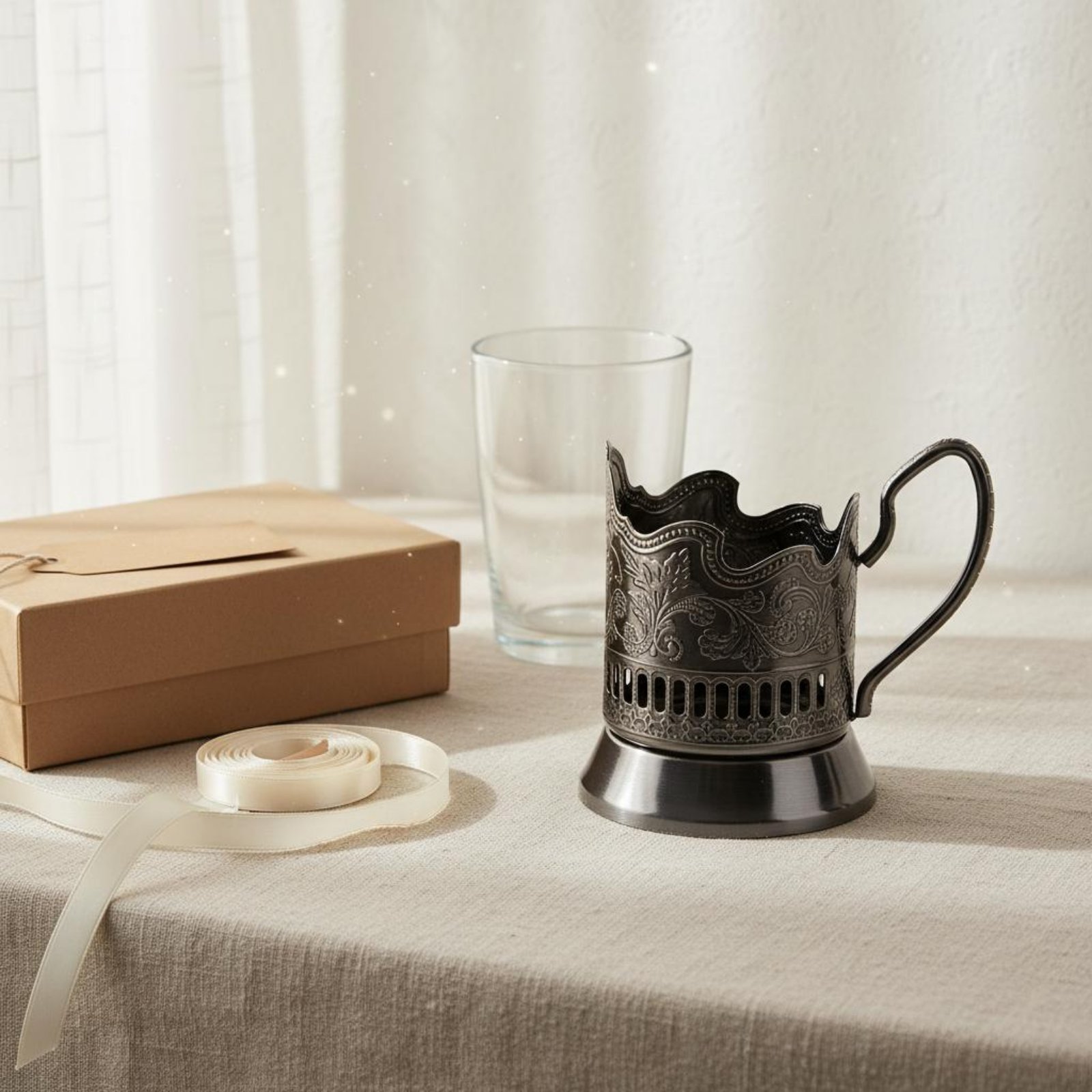 Podstakannik Retro Design Russ - Old Fashioned Glass avaliação e preço