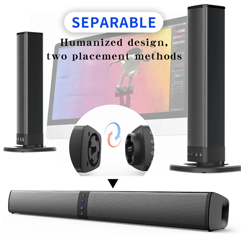 Wireless Bluetooth TV Sound Ba - Home Bar And Theater avaliação e preço