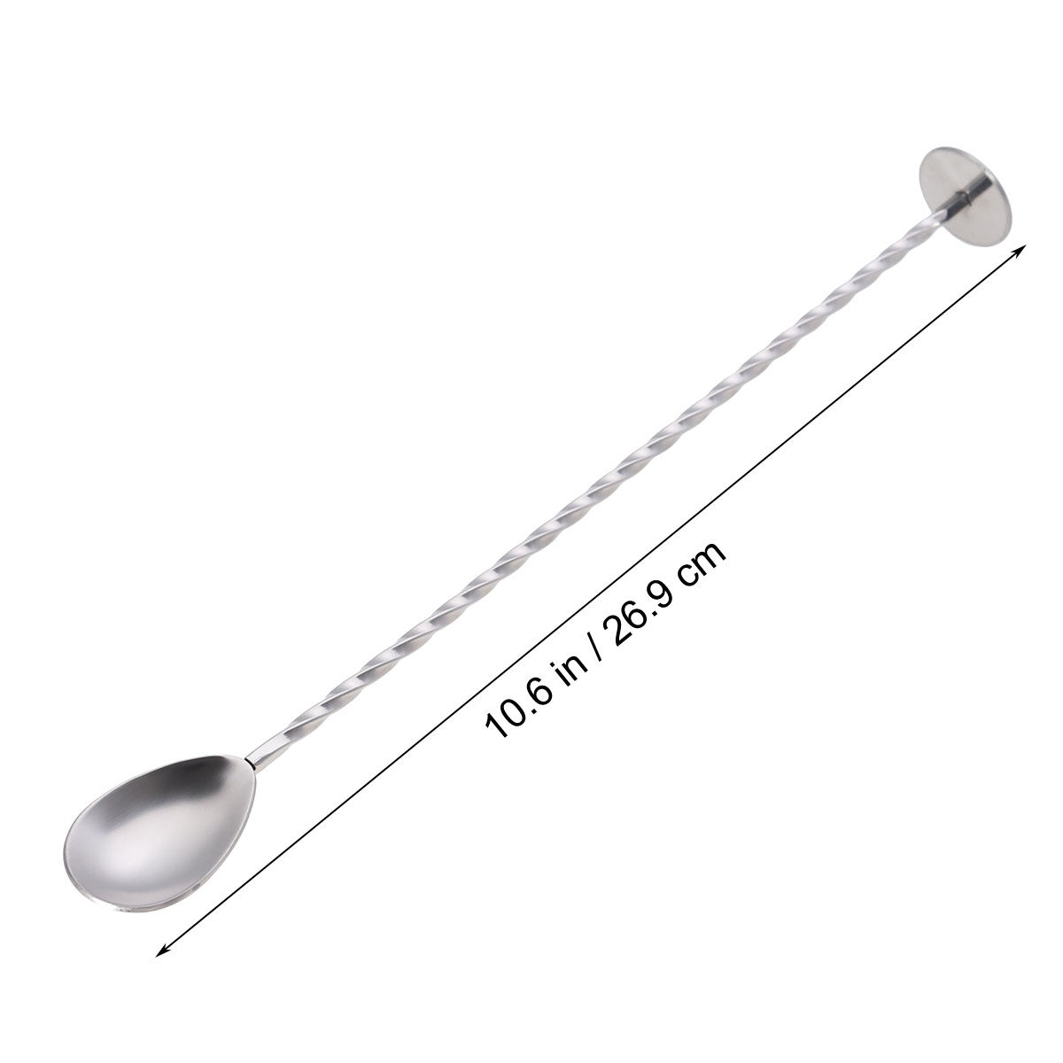304 Stainless Steel Cocktail B - Bar Spoon Twisted avaliação e preço