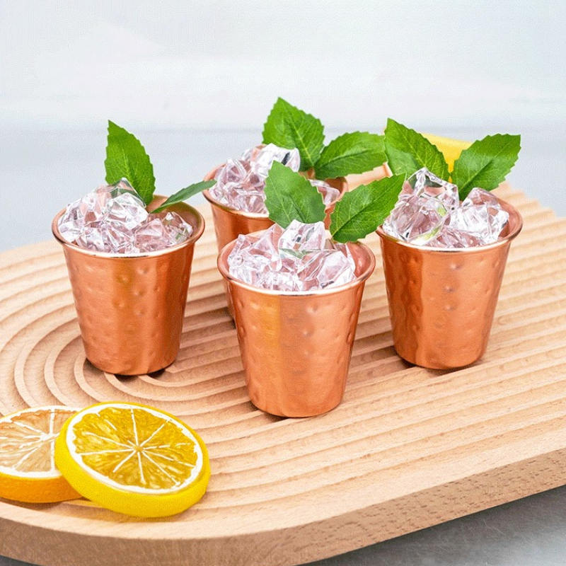 1pc 70ml Copper Vintage Style  - Mule Copper Mug avaliação e preço