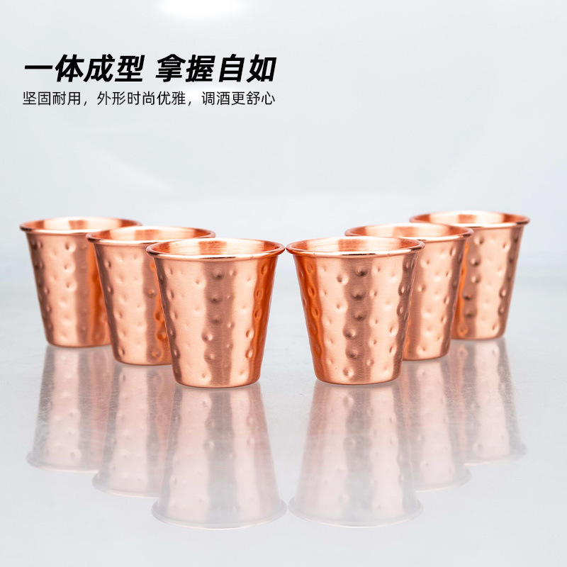 1pc 70ml Copper Vintage Style  - Mule Copper Mug avaliação e preço