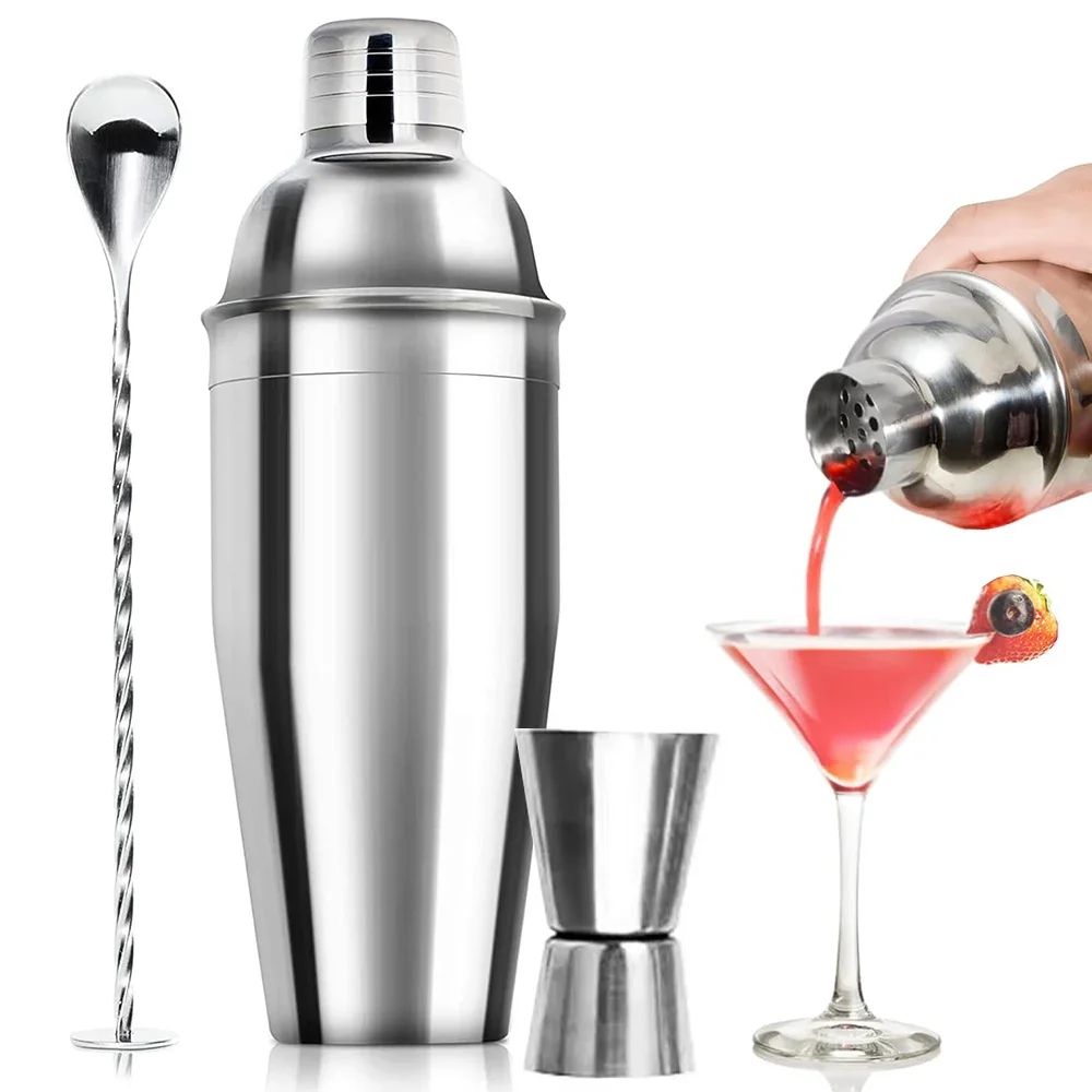 3/6pcs Cocktail Shaker Stainle - Boston Shaker Set avaliação e preço