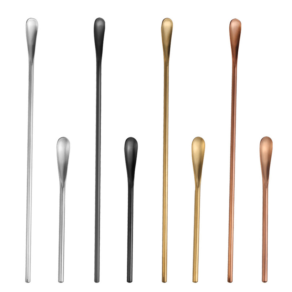 2Pcs Premium Stainless Steel S - Bar Spoon Twisted avaliação e preço
