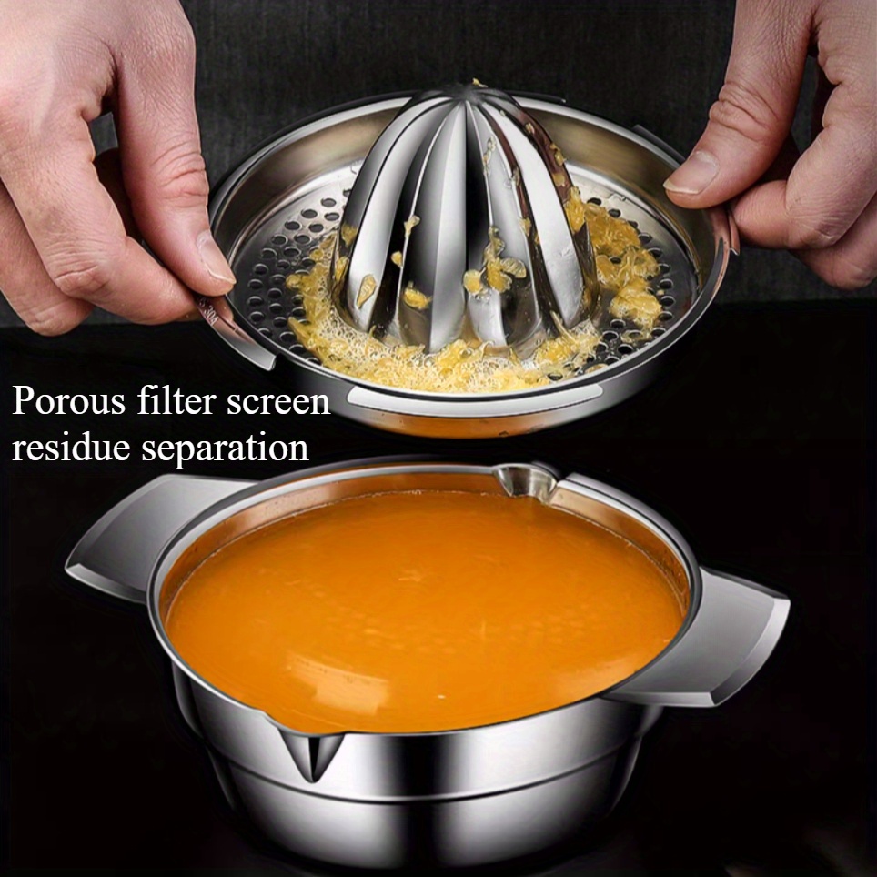 Manual Stainless Steel Lemon O - Citrus Juicer Bar avaliação e preço