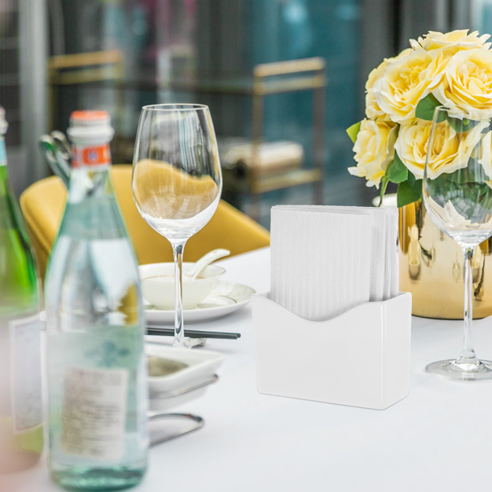 Ceramic Napkin Holder Modern S - Home Bar Stand avaliação e preço
