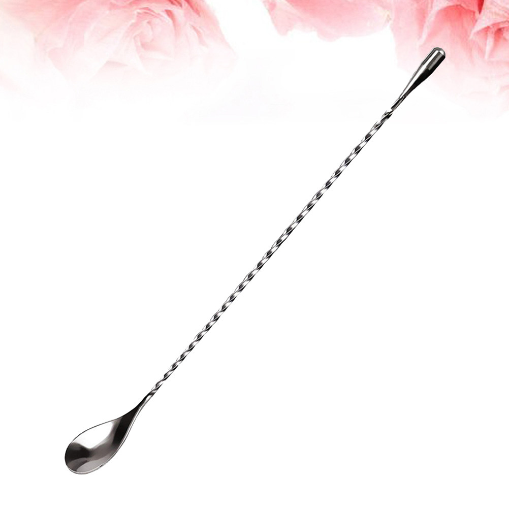 2Pcs Long Stainless Steel Cock - Bar Spoon Twisted avaliação e preço