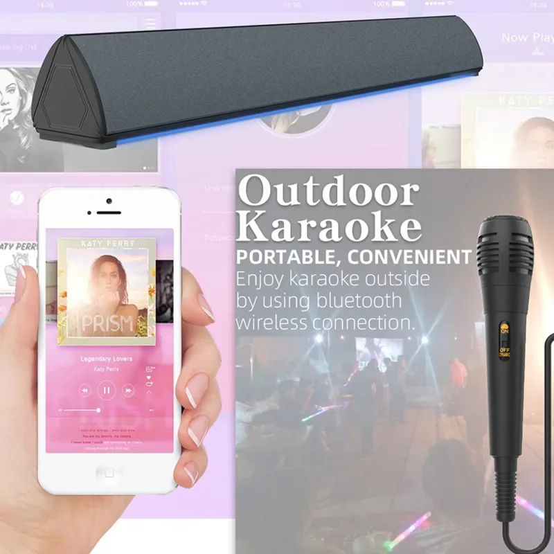 60W Wireless TV PC Soundbar Bl - Home Bar And Theater avaliação e preço