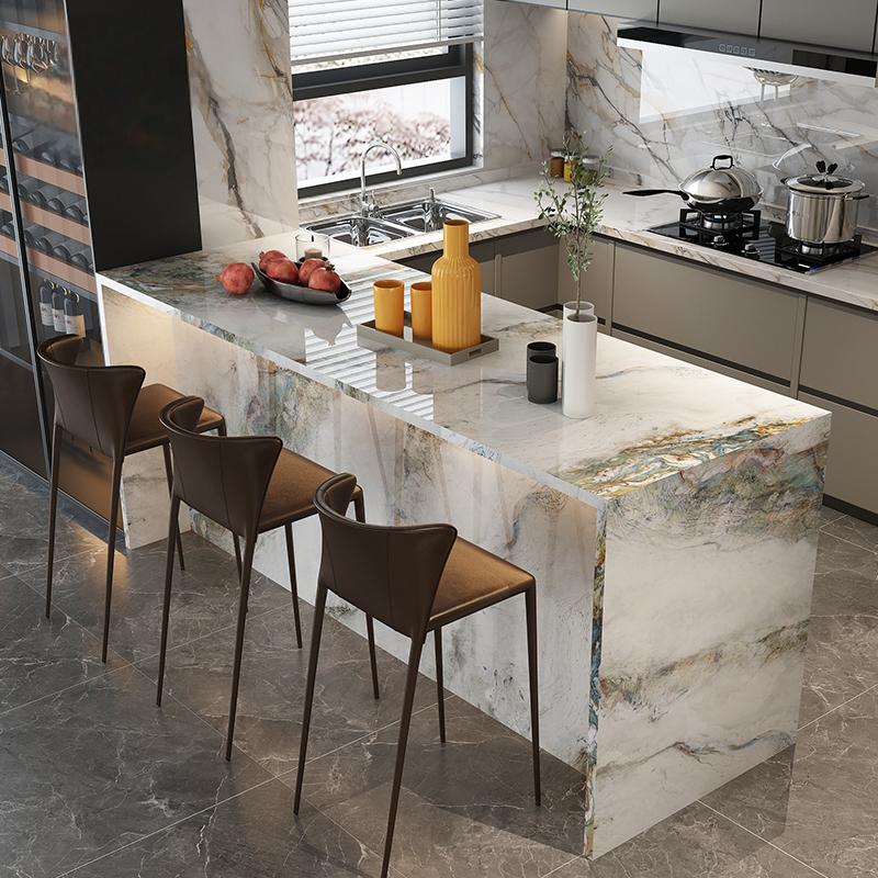 Any Size Custom Natural Marble - Home Bar And Counter avaliação e preço