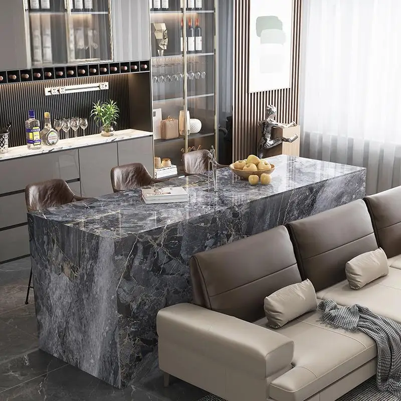 Any Size Custom Natural Marble - Home Bar And Counter avaliação e preço