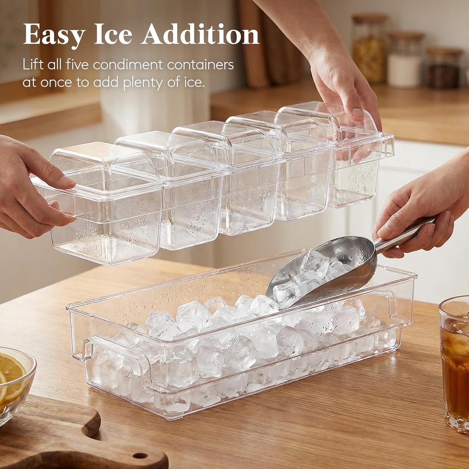 Homiva Store Lifewit Chilled C - Garnish Tray Set avaliação e preço