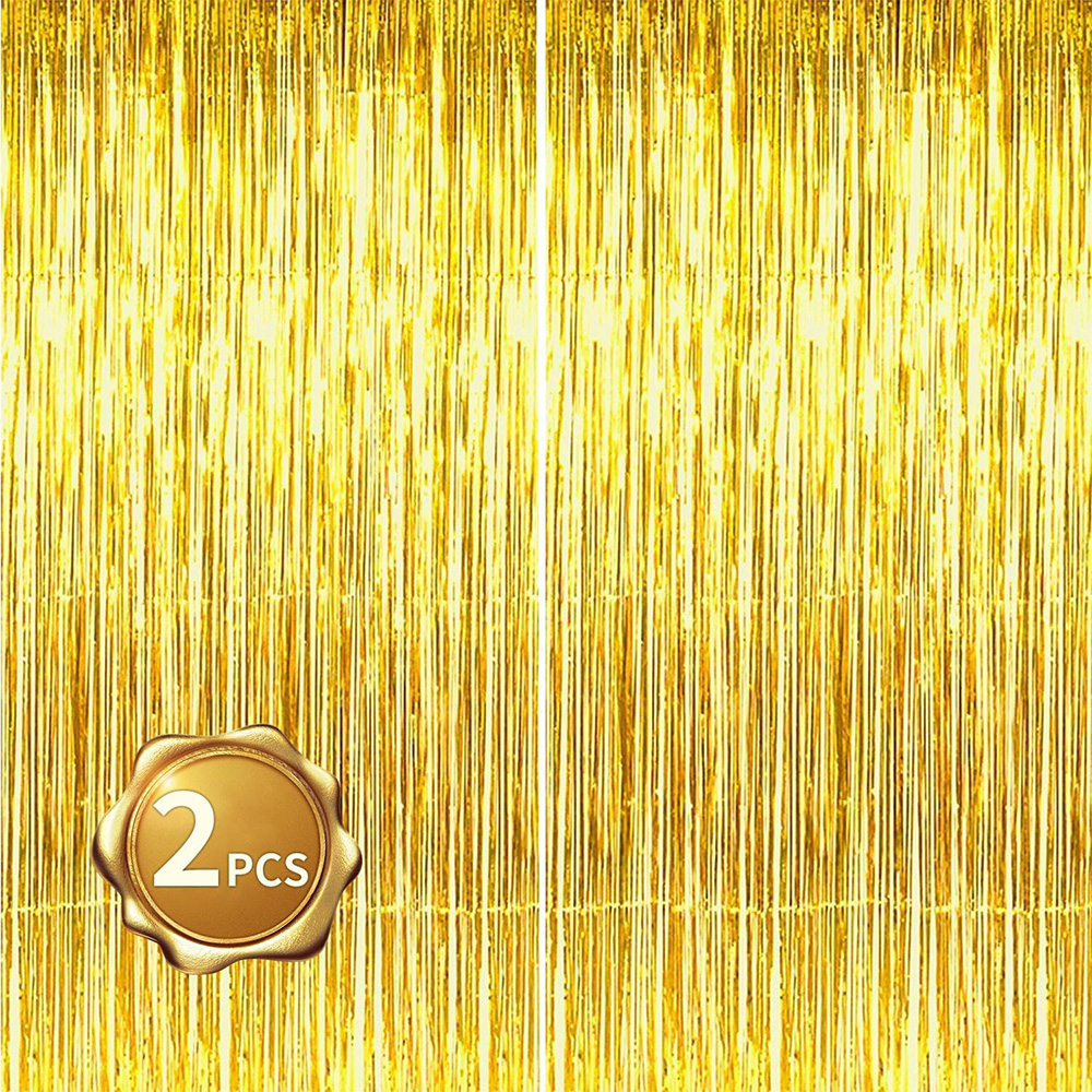 2Pack Gold Metallic Foil Tinse - Home Bargains avaliação e preço
