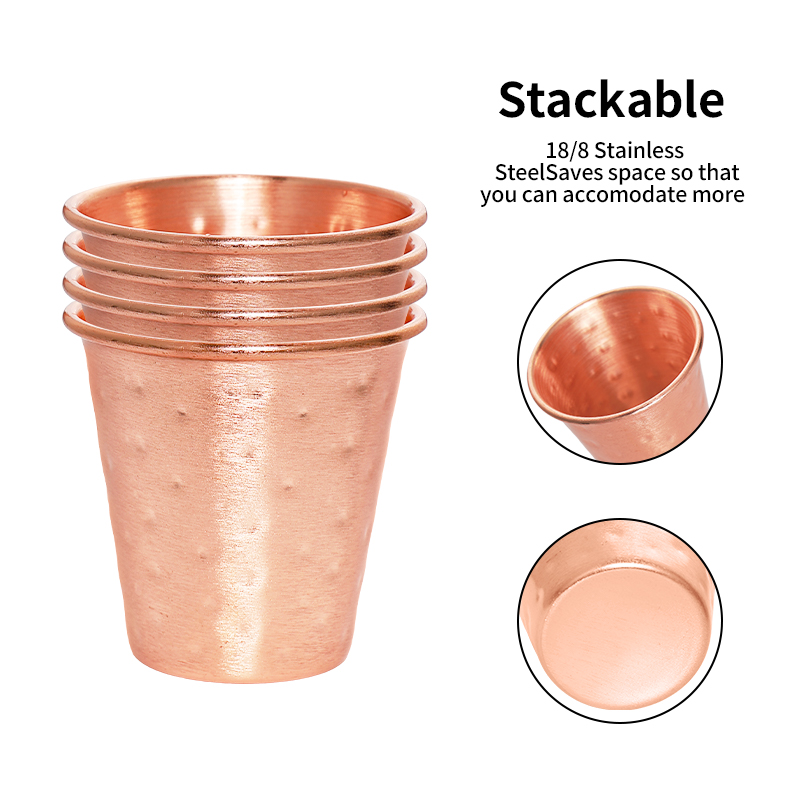 Set of 4/6 Copper Plating Beer - Mule Copper Mug avaliação e preço