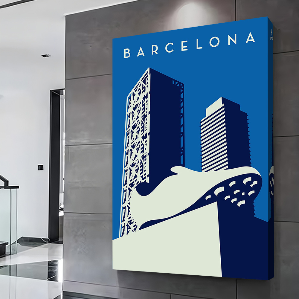 Barcelona Cityscape With Socce - Home Barcelona avaliação e preço