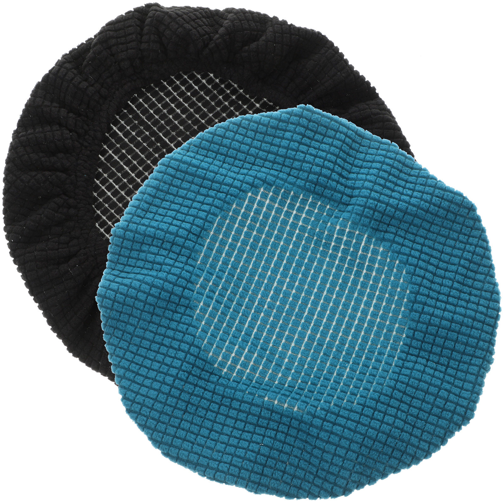 2Pcs Round Stool Covers Elasti - Home Bar Stools avaliação e preço