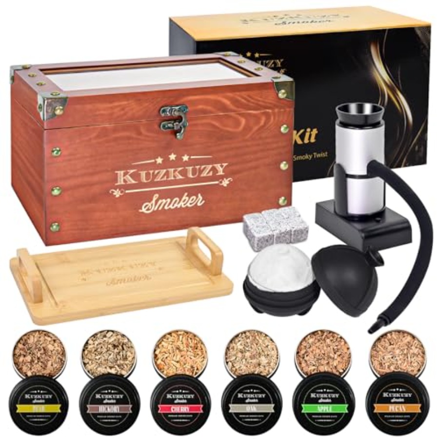Cocktail Smoker Kit - Whiskey  - Smoking Gun Kit avaliação e preço