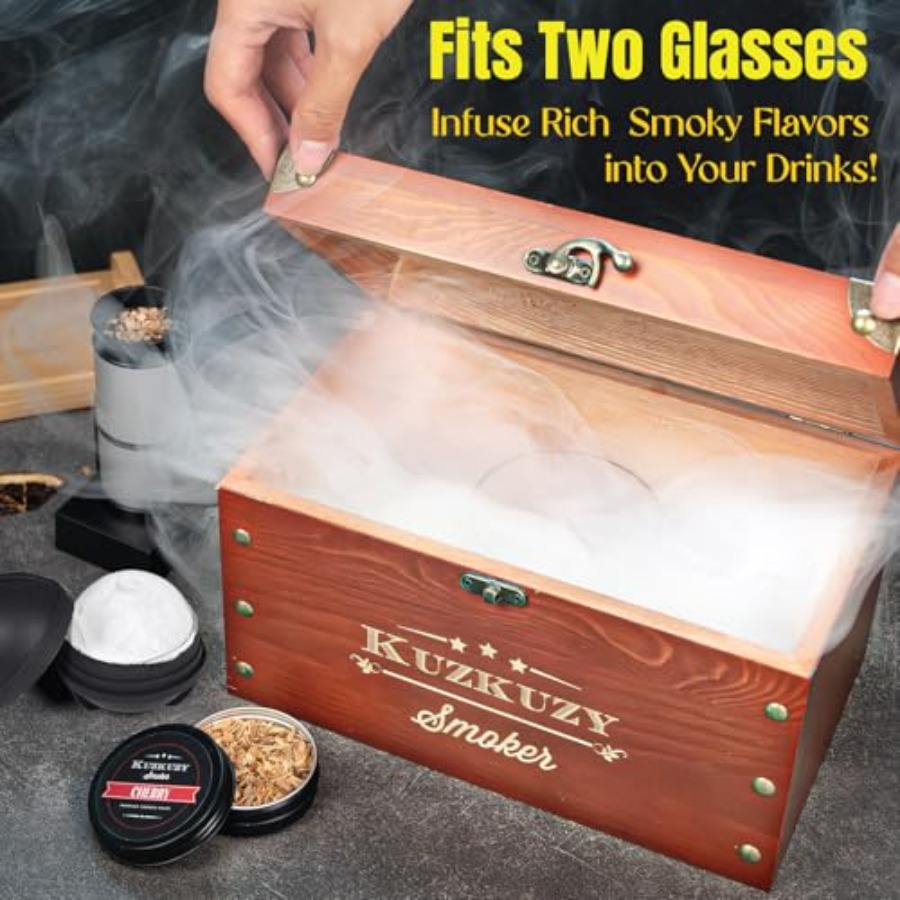 Cocktail Smoker Kit - Whiskey  - Smoking Gun Kit avaliação e preço