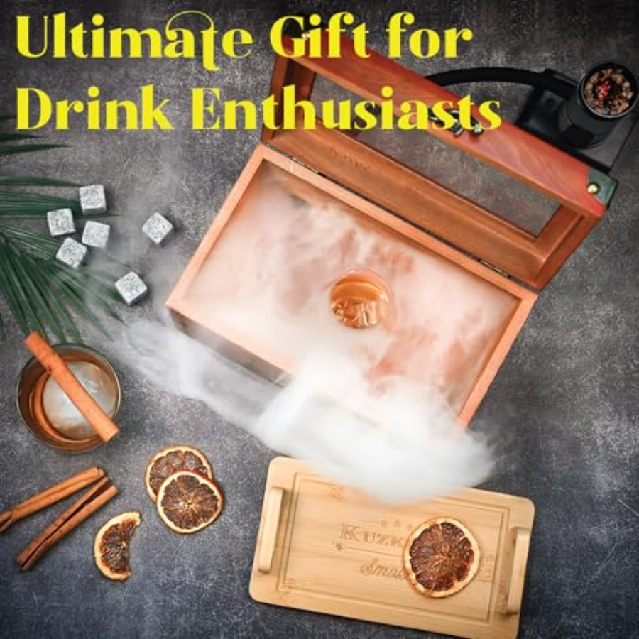 Cocktail Smoker Kit - Whiskey  - Smoking Gun Kit avaliação e preço