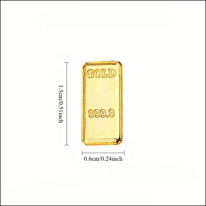 Simulated Mini Gold Bar, Zinc  - Home Bar Setup avaliação e preço