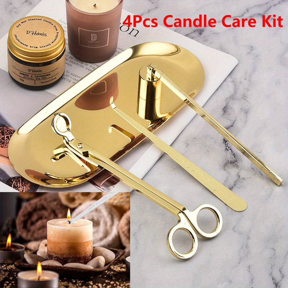 4pcs/set Luxury Candle Care Ki - Home Barbershop avaliação e preço