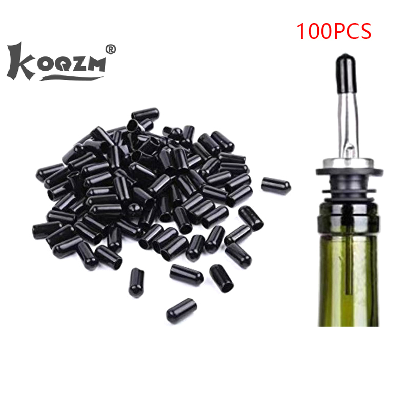100Pcs Pour Spout Dust Covers  - Speed Pourer Cap avaliação e preço