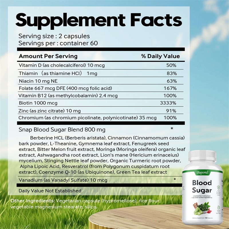 Blood Sugar Capsules - Support - Bitters Bottle Set avaliação e preço