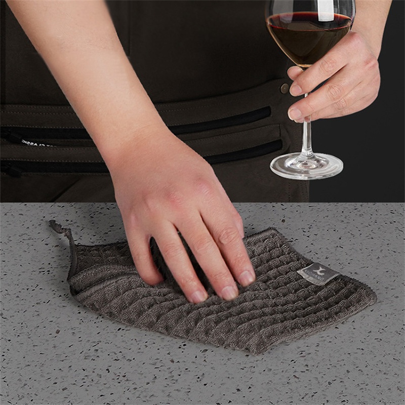 1/4Pcs Coffee Bar Cleaning Tow - Home Bar Setup avaliação e preço