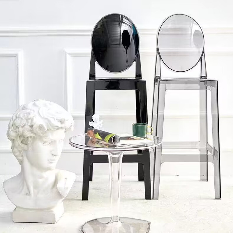 8Pcs Fashion Home Decor Clear  - Home Bar Stools avaliação e preço