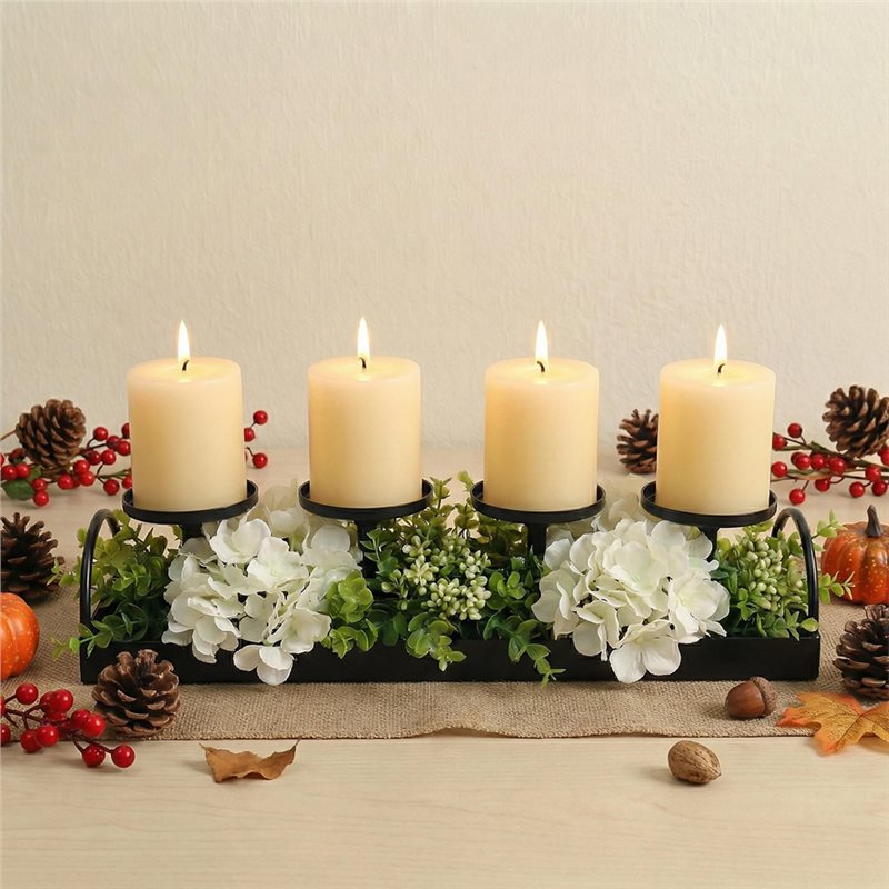 【ALLOWANCE】Candle Holder Black - Home Bar Stand avaliação e preço