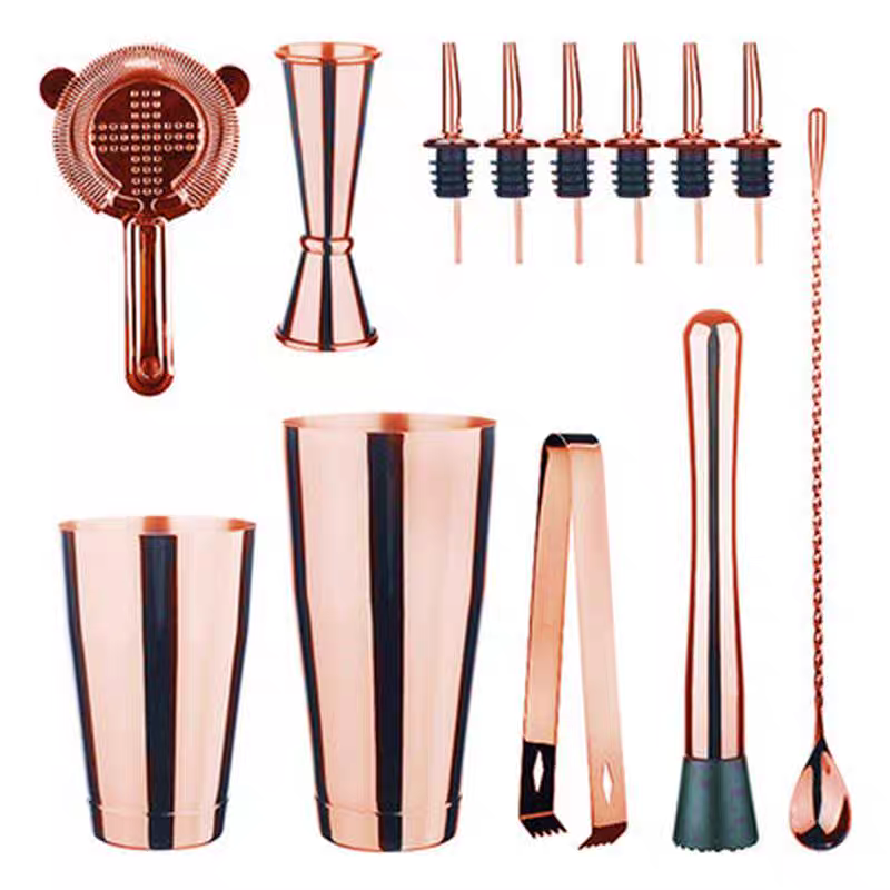 Cocktail Shaker Bar Set: 2 Wei - Boston Shaker Set avaliação e preço