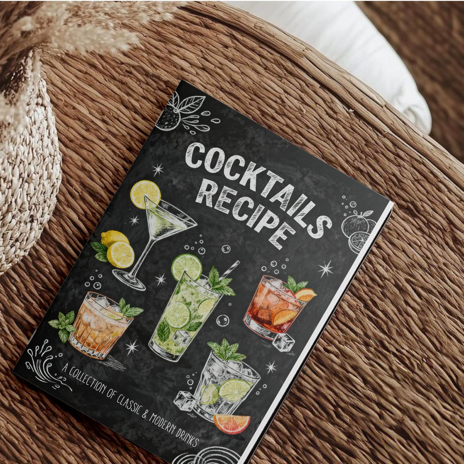 Classic And Modern Cocktails R - Cocktail Recipe Book avaliação e preço