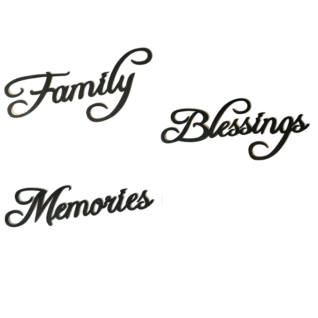 Family Memories Blessings Lett - Home Bar Word avaliação e preço