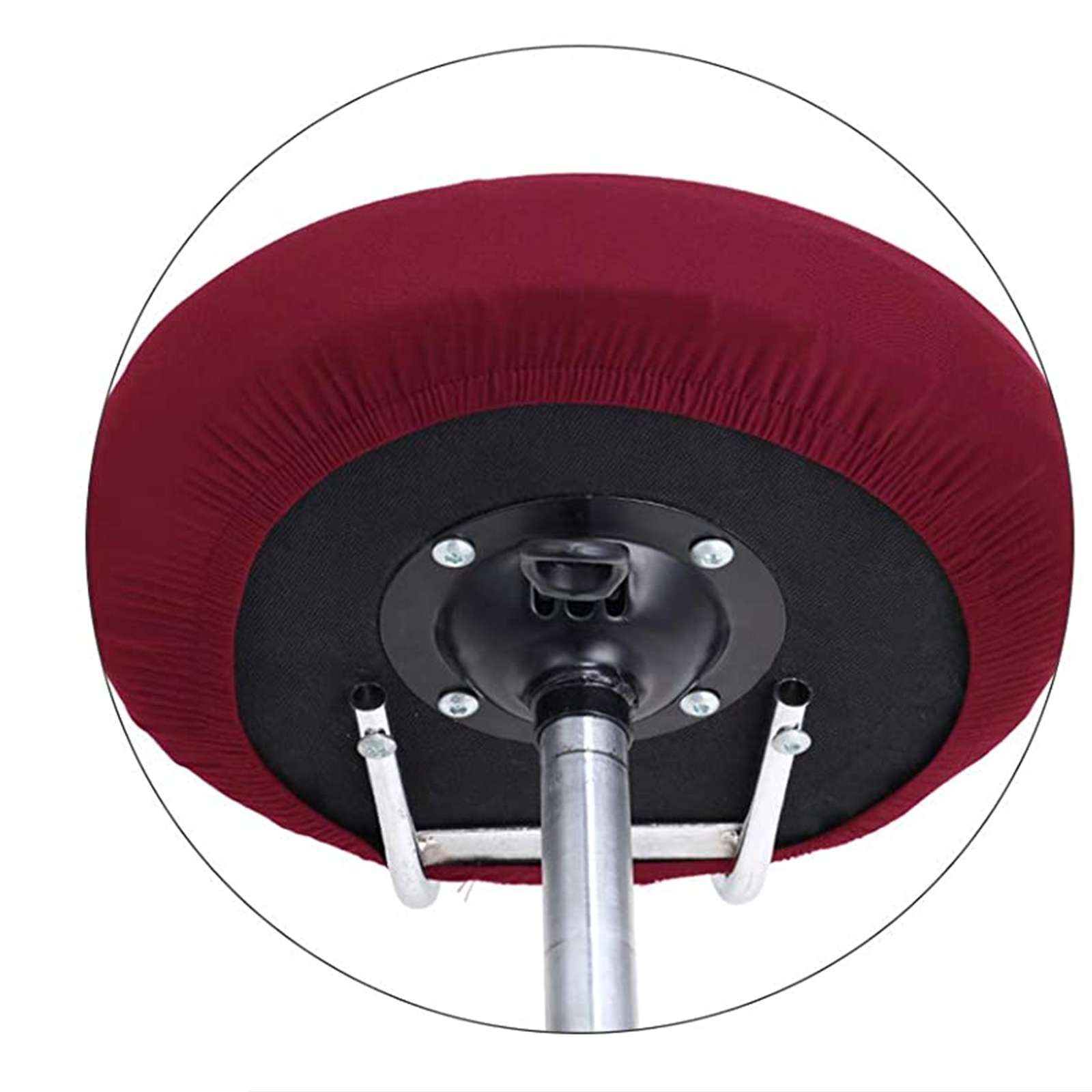 Bar Stool Covers Round Washabl - Home Bar Stools avaliação e preço
