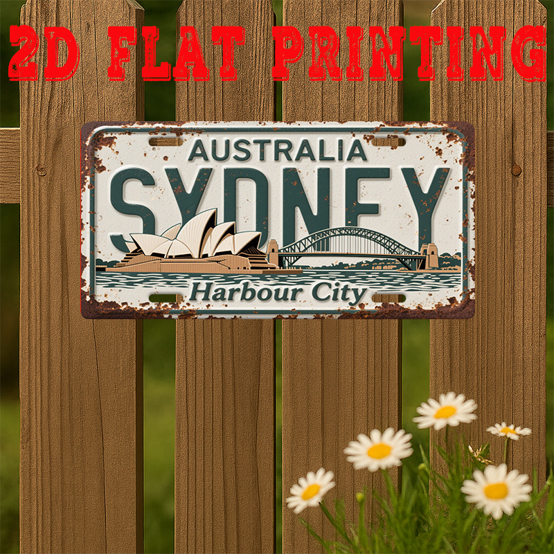 Tin Sign - Australia Sydney Ha - Home Bar Sydney avaliação e preço