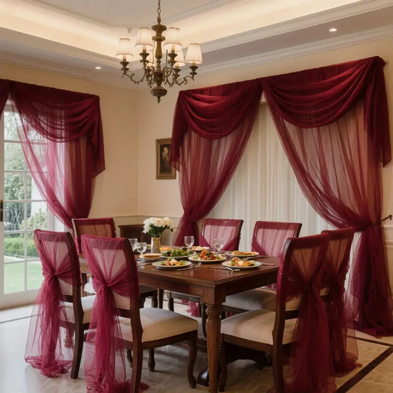 DIY Decoration Tulle Arch Drap - Home Bargains avaliação e preço