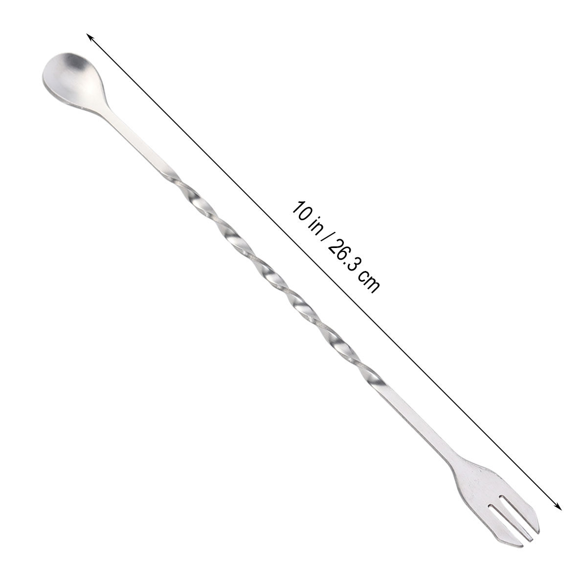 Professional 304 Stainless Ste - Bar Spoon Twisted avaliação e preço
