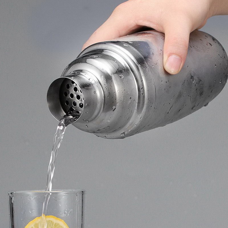 Hot sale stainless steel metal - Boston Shaker Set avaliação e preço