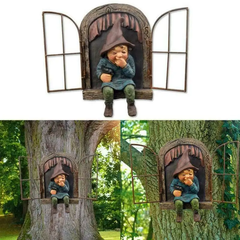 Naughty Garden Statue Elf Go O - Home Bargains avaliação e preço
