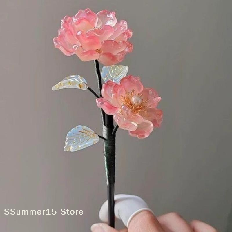 【R】1pc Exquisite Glass Hair Ac - Old Fashioned Glass avaliação e preço