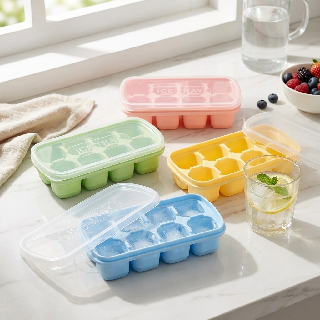 8 Grids Mini Plastic Ice Cube  - Citrus Juicer Bar avaliação e preço