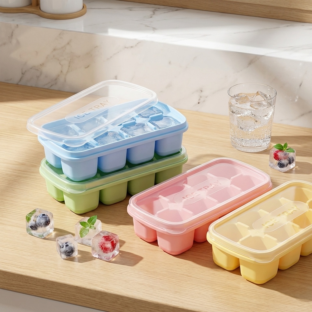 8 Grids Mini Plastic Ice Cube  - Citrus Juicer Bar avaliação e preço